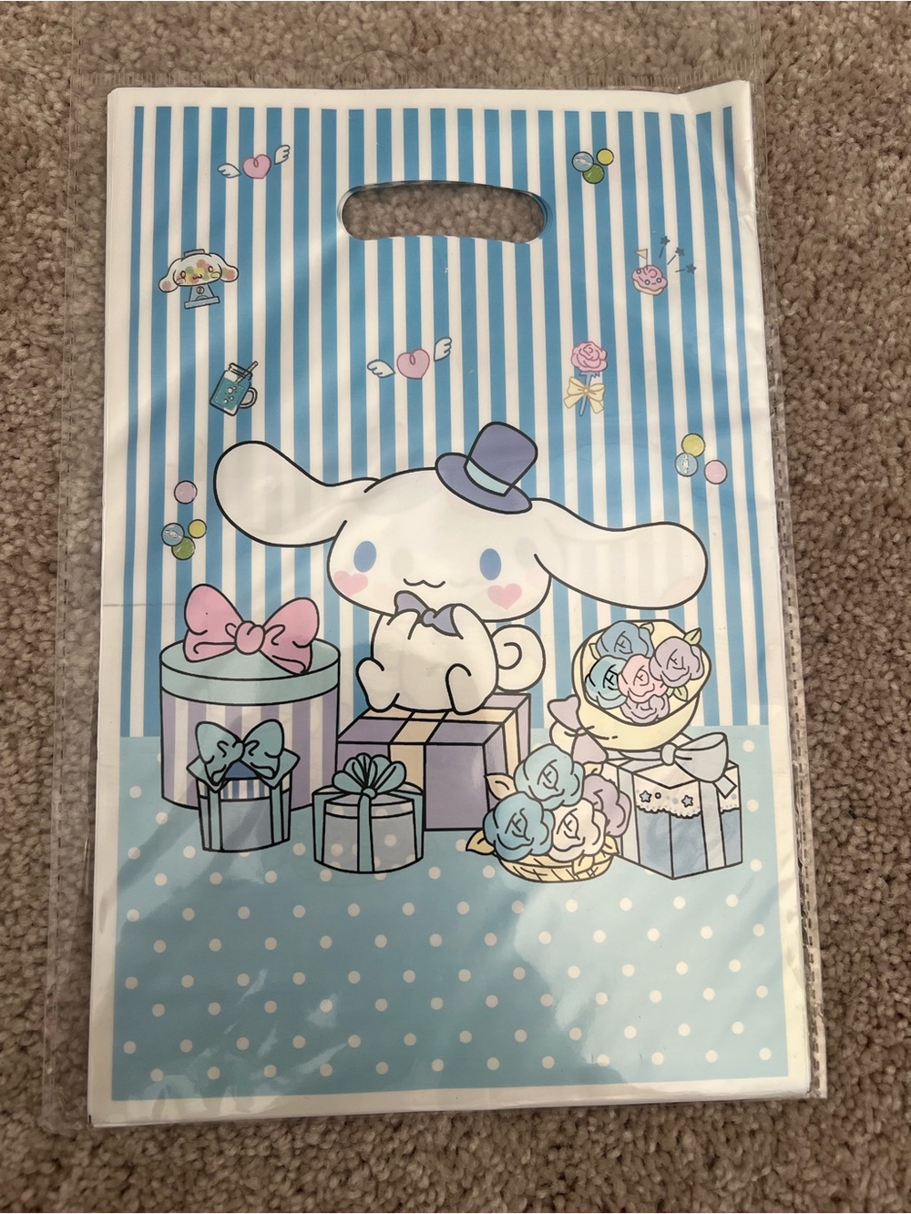 10 Pack Sanrio Cinnamoroll Blue Gift Party Favor Bag